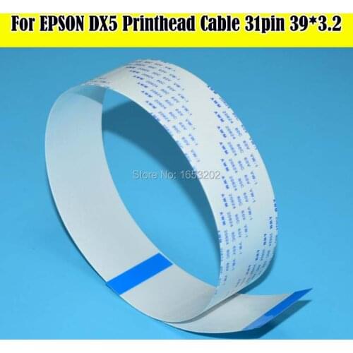 10 PCS/Lot F187000 F186000 DX5 Printhead Cable For Epson Stylus Pro 4880 7880 9880 Solvent Printer Head