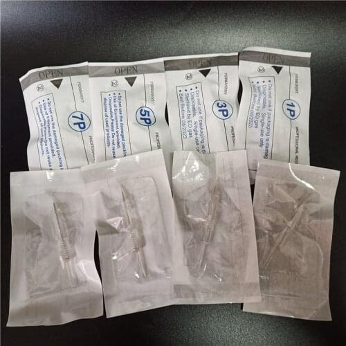 100pcs Disposable Screw Tattoo Needles Cartridge Microblading Pen for Premium Charmant Permanent Makeup Machine 1P/3P/5P/5F/7P