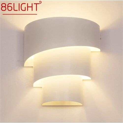 86LIGHT Wall Lamps LED Modern Nordic Simple Indoor Sconces Lights For Home Living Room