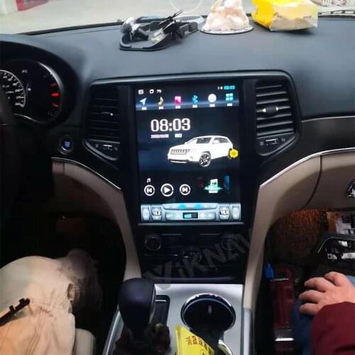 Car gps navigation multimedia player for jeep grand cherokee 2012-2021 android radio car audio head unit hd touch screen