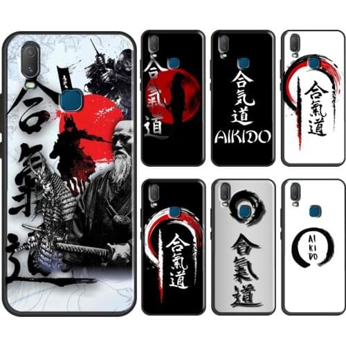Aikido Japanese Martial Phone Case For Vivo Y1S Y11 2019 Y12 Y15 Y17 Y19 Y20 Y30 Y50 Y91C V17 Neo V20 SE Cover