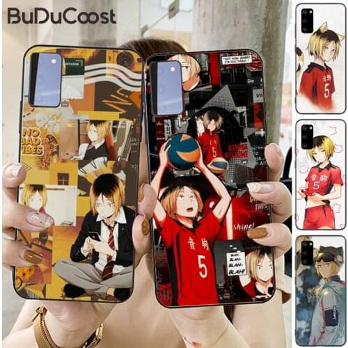 Anime Haikyuu Kenma Kozume Phone Case for Samsung S20 plus Ultra S6 S7 edge S8 S9 plus S10-5G lite 2020 S10E