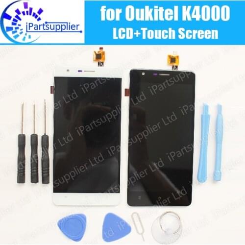Oukitel K4000 LCD Display+Touch Screen Assembly 100% Tested LCD Digitizer Glass Panel Replacement For Oukitel K4000+Tool,2 touch