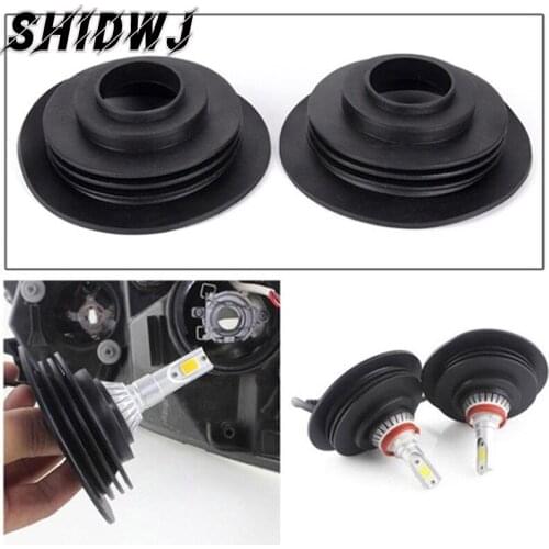 Headlight Lamp Light Rubber Dust Cover Car Goods Motorcycle LED Headlight Bulb Waterproof Dust Cover For H1 H3 H4 H7 H8 H9 H11