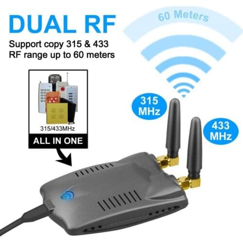 Intelligent dual-band Wifi to 315/433MHz RF easy micro-link app remote control switch timing security alarm host For Ewelink