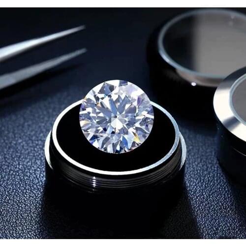 Extremely Shining Diamond D Color Moissanite Excellent Cut 1-5 ct VVS1 Moissanites diy Ring&Necklace Jewelry Making