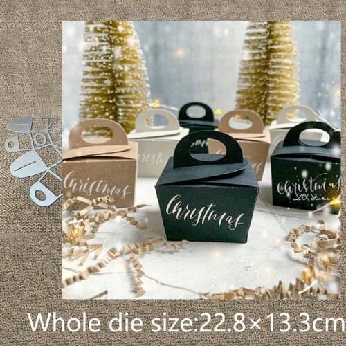 New Design Craft Metal stencil mold Cutting Dies folding box decoration scrapbook die cuts Album Paper Card Craft Embossing