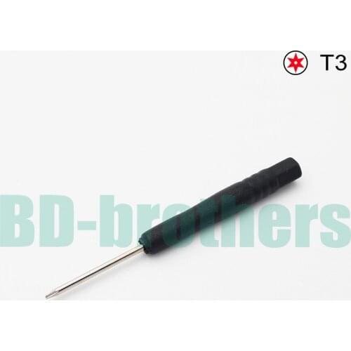 T3 Screwdriver Torx Screw Drivers Open Tool for Phone Opening Repair 2000pcs/lot