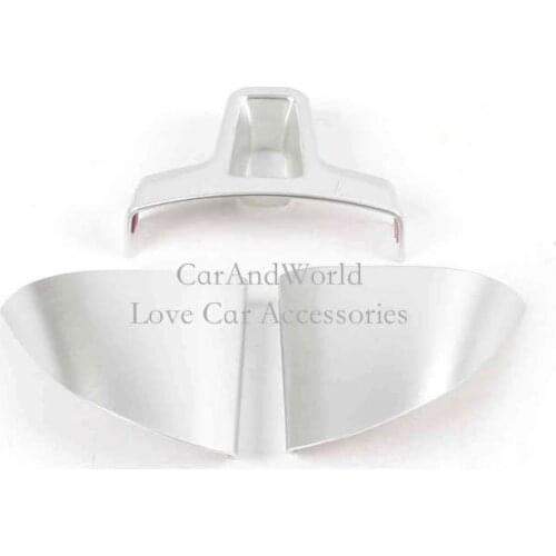 Steering Wheel Button Trims Cover For Volkswagen VW Tiguan 2009 2010 2011 2012 2013 2014 2015 2016 Car Decoration Accessories