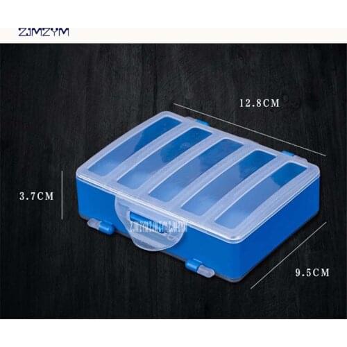 1pcs Plastic Electronic Parts Screws Nuts Jewelry Beads Storage Box Repair Tool Box Case Craft Container Fishing gear box