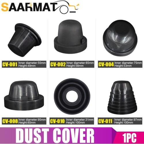 1 Piece Car HID LED Headlight Dust Cover Sealing Cap Rubber Waterproof Dustproof Headlamp Cover 60 65 70 75 80 85 90 95 100mm