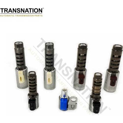 U760E U760 Auto Transmission Solenoids Kit 7PCS/SET Fit For TOYOTA Camry Highlander Sienna LEXUS RX350 RX370 Car Accessories