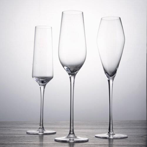 High Selling 200ml Champagne Glass Copas De Cristal Wine Glass Goblet Cocktail Glass Lead-free Glass Family Party Drinkware Cup