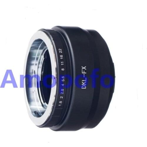 Amopofo DKL-FX Adapter,Voigtlander Retina DKL Lens to for Fujifilm FX X-Pro1 X-E2 X-M1 Adapter
