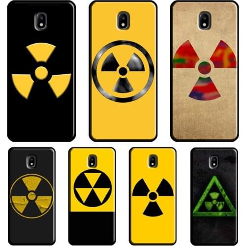 Nuclear Radiation Warning Sign Case For Samsung Galaxy J5 J1 J3 J7 A3 A5 2016 2017 J4 J6 J8 A8 A6 Plus A7 A9 2018 Cover