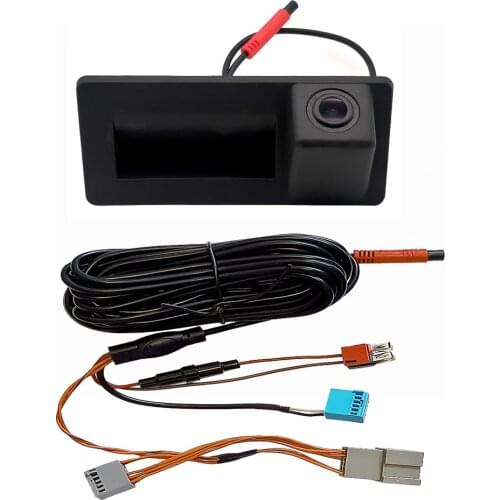 RCD330 Car Trunk Handle Rear View Dynamic Trajectory Camera For MQB PQ MIB Audi A3 S3 A4L A5 Q2 Q3 Q5 Q7/VW Tiguan Touran Passat