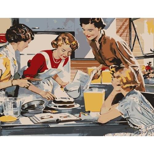 Картины девушек по номерам КРАСИВО КРАСИМ China At AliExpress