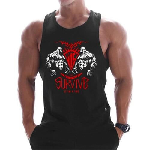 Summer New Bodybuilding Men Tank Top Bodybuilder Mens Ropa Hombre Tops Singlet Sleeveless Singlet Gyms High Quality Clothing