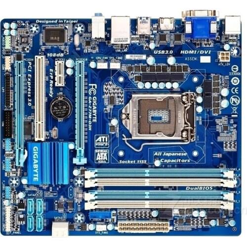 Original Gigabyte GA-Z77M-D3H LGA 1155 DDR3 Z77M-D3H boards 32GB Micro-ATX Z77 Desktop Motherboard