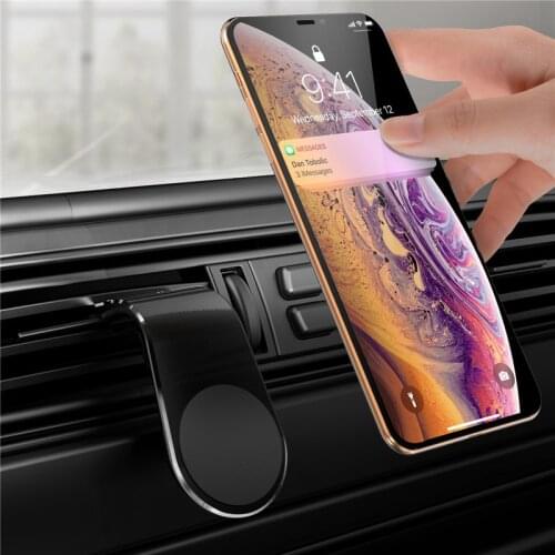 Lovebay Metal Magnetic Car Phone Holder Mini Air Vent Clip Mount Magnet Mobile Stand For Tablet and Smartphones Suporte Telefone