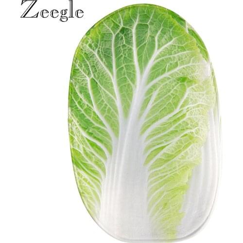 Zeegle Doormat Non Slip Floor Rug Vegetables Printed Carpet Funny Floor Rug Washable Bedroom Door Mat Absorbent Kids Room Carpet