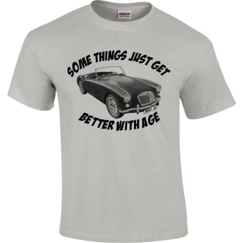 2019 New MenS Classic Vintage MGA Automobile Car Fine Detail Illustration T-Shirt S To 5XL Tee Shirt