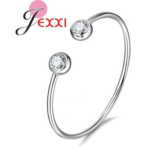 New Arrival Fashion 925 Sterling Silver Bracelet Bangles Women Fashion Jewelry With Top Quality CZ Fast Shipping