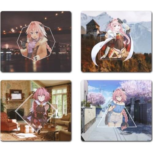 Astolfo Silicone large/small Pad to Mouse Game Non slip Cushion Square Thickness 2mm