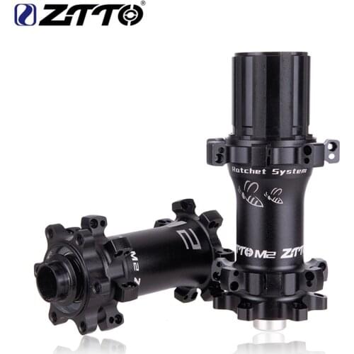 ZTTO MTB 28H Hole Straightpull Bicycle Hub QR Thru Axle HG XD 12 speed Compatible Ratchet 54T For Mountain Bike