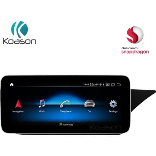 10.25 inch Screen Qualcomm Android 10.0 Car GPS Navigation Multimedia for Benz E class W212 S212 2009-2017 RHD