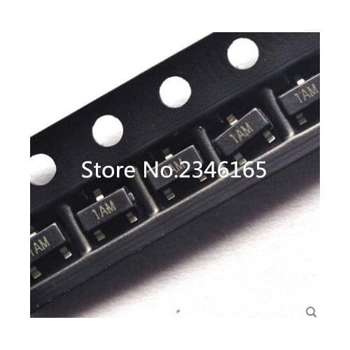 100PCS MMBT3904 SOT23 3904 SOT 2N3904 SMD SOT-23 1AM new transistor