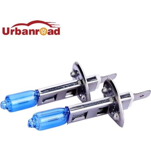 2X 55W 12V H1 headlight bulb lamp auto 6000K Halogen super white Fog Lights Car Styling