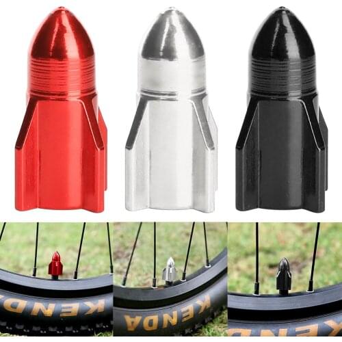 2pcs Aluminum Alloy Mountain MTB Bike Bicycle Car Tire Valve Cap Motorcycle Tube Tyre Wheel Rims Stem Dust Cover
