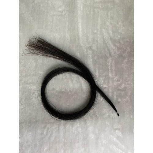 5 hanks New 32 inch 80cm black Horse Tail Hair Violin Bow hair Mongolian Horse