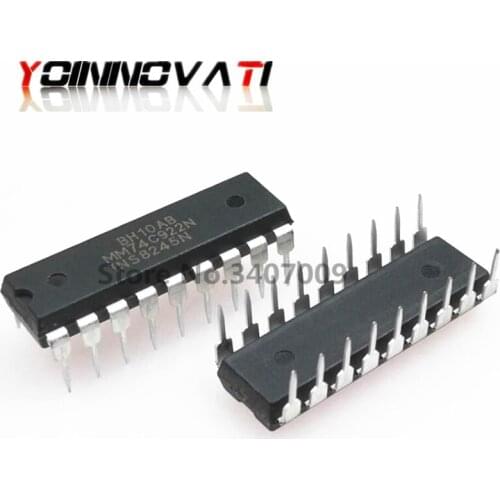 5PCS MM74C922N DIP18 MM74C922 74HC922N 74HC922