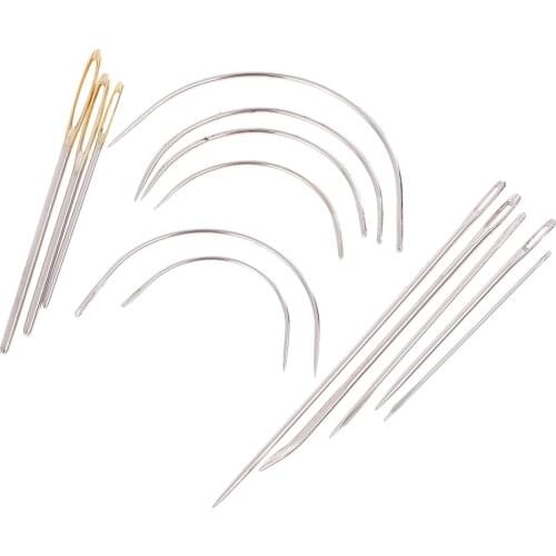 7 Style Sewing Needles Repair Kit for Upholstery Carpet Leather Curved Canvas