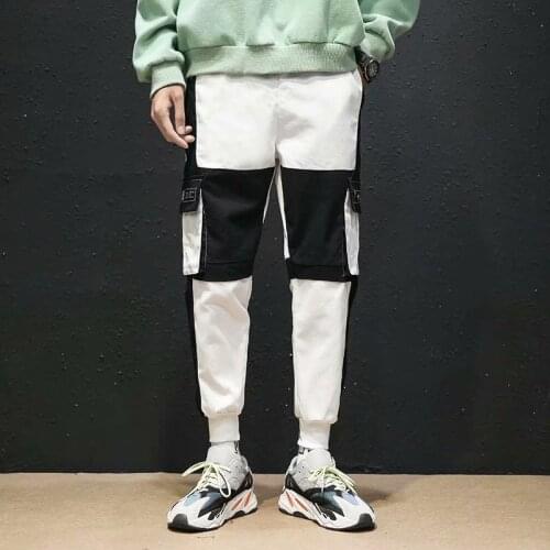 Cargo Pants Men Hip Hop Streetwear Dance Techwear Boys Mens Jogger Pant Sweatpants Trousers Male Tactical Pants Men Clothes