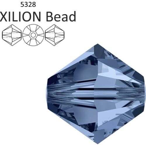 Hot 5328 loose beads Plain Color 1-250 Rhombus Bicones Beads crystal from swarovski wholesale for jewelry making Bijoux