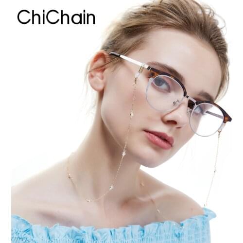 Copper Baroque Fugue Europeen Flower Beaded Sunglasses Chain with anti-skid loops adapt to all kind of eyewear reading glasses