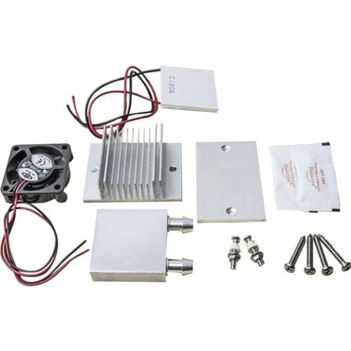 Hot DIY Kit TEC1-12706 Thermoelectric Peltier Module Water Cooler Cooling System 60W