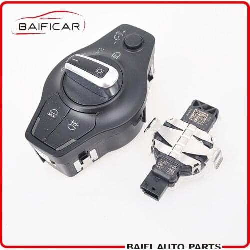 Chrome AUTO Headlight Fog Light Switch Control For Audi Q5 A5 S5 Coupe / Sportback A4 / S4 Avant B8 8K0 941 531 AS 8K0941531AS