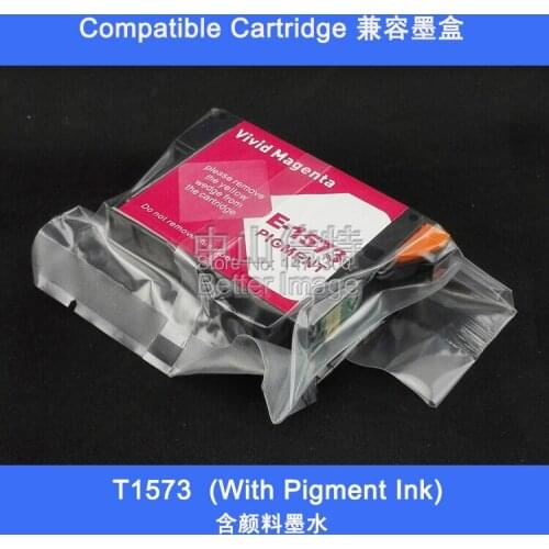 XIMO 1 pack Compatible T1571-T1579 (Turtle) Non-oem Ink Cartridges with pigment ink for Epson R3000 -any Colour