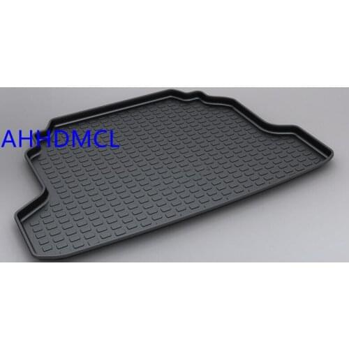 Car Trunk Mat TPO Trunk Pad Tail Box Rug Carpet For Hyundai Elantra 4th Generation 2006 2007 2008 2009 2010