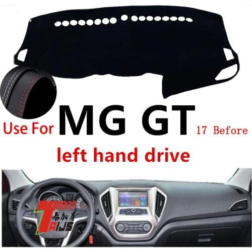 TAIJS Factory Protective Anti Cracking Classic Sport Leather Car Dashboard Cover For MG GT Left hand drive