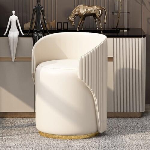 Bedroom Furniture Makeup Stools Small Apartment Hallway Porch Shoe Changing Stool Modern Minimalist Living Room Sofa Ottomans