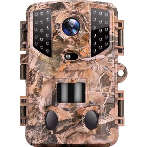 Hunting camera 20MP 1080P infrared sensor 120 degree detection range for wildlife monitoring Waterproof reconnaissance camera