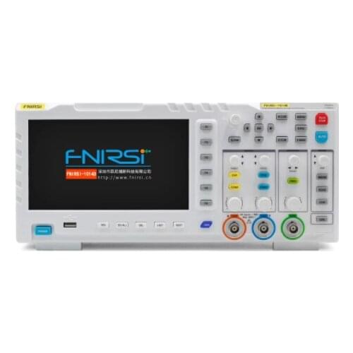 FNIRSI-1014D Digit USB Oscilloscope Portable 7 Inch LCD Display Screen 2 In 1 Dual Channel Input Signal Generator Oscilloscope