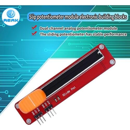 Slide Potentiometer 10K Linear Module Dual Output for Arduino AVR Electronic Block