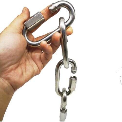 2 pcs M10 Chain Quick Links Stainless steel 304 A2 connect chains