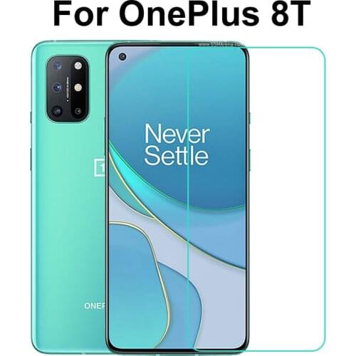Screen Protector For OnePlus 8T Tempered Glass 9H Scratch Proof Protective Glass For OnePlus 1+ 8T Case Mobiel Phone Glass Film